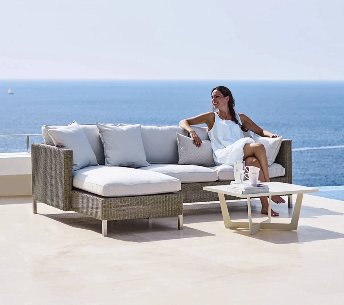 Connect 2-seater sofa left module