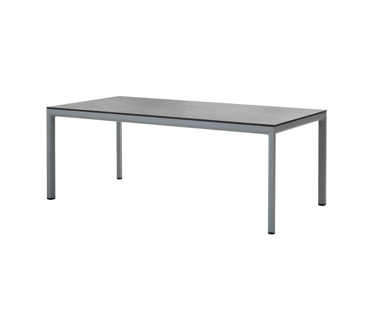 Drop dining table base, 200x100 cm