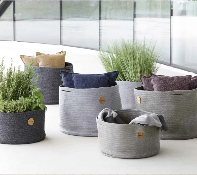 Soft Rope basket medium, dia. 40 cm