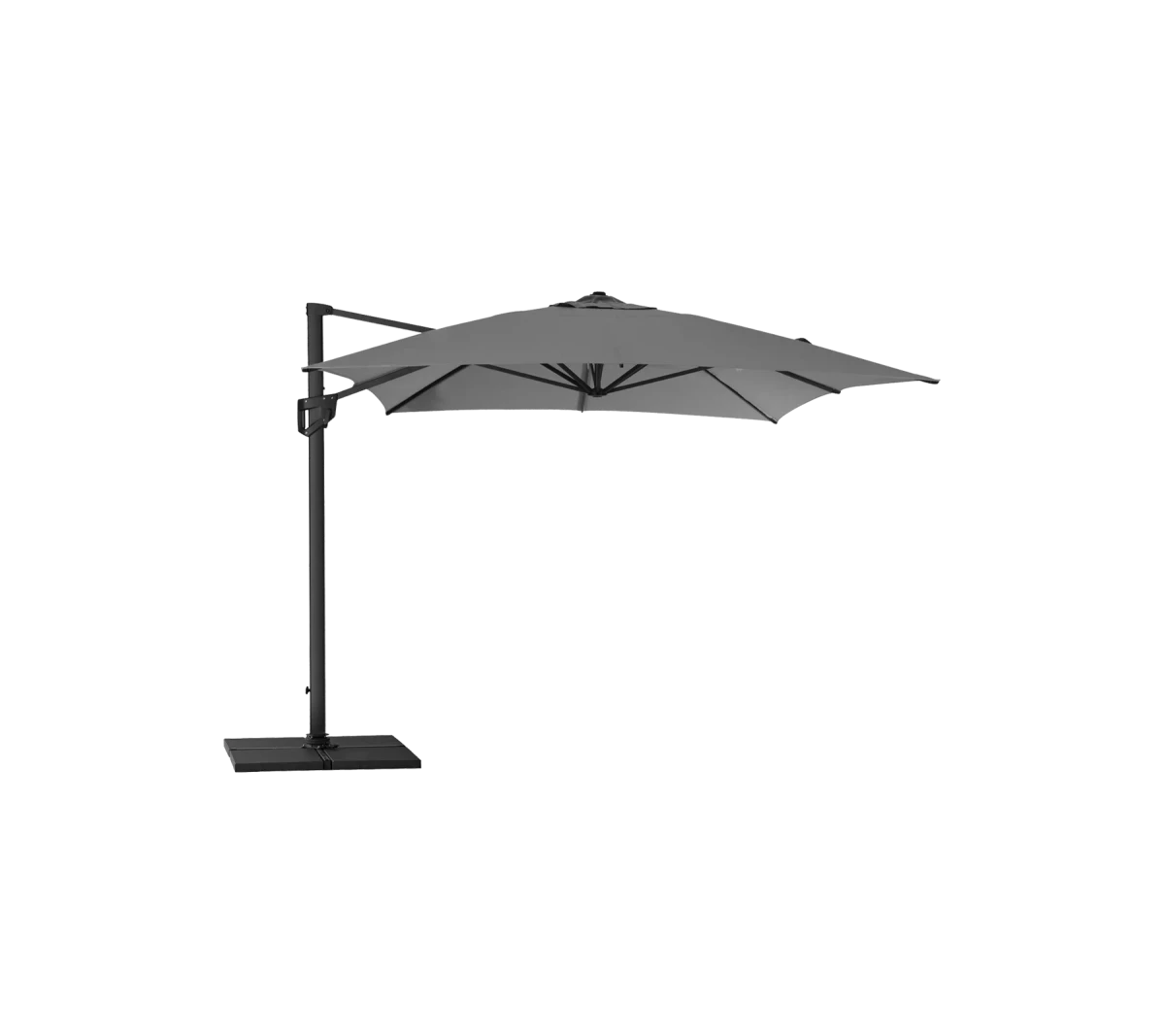 Hyde luxe hanging parasol, 3x4 m