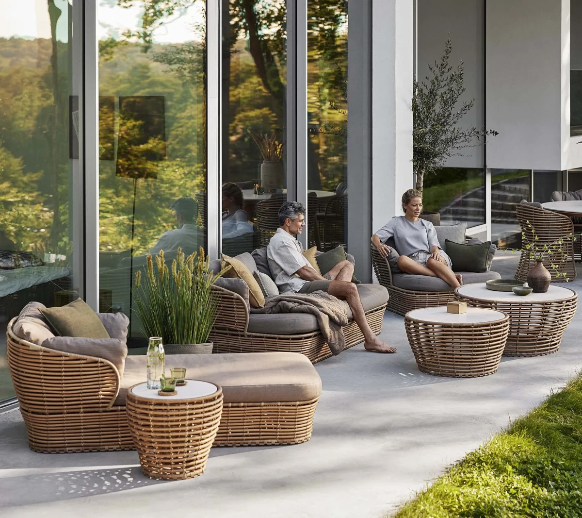 Basket daybed