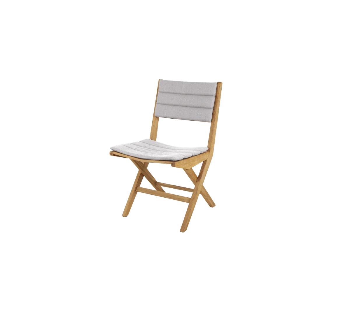 Flip folding chair w/o armrest