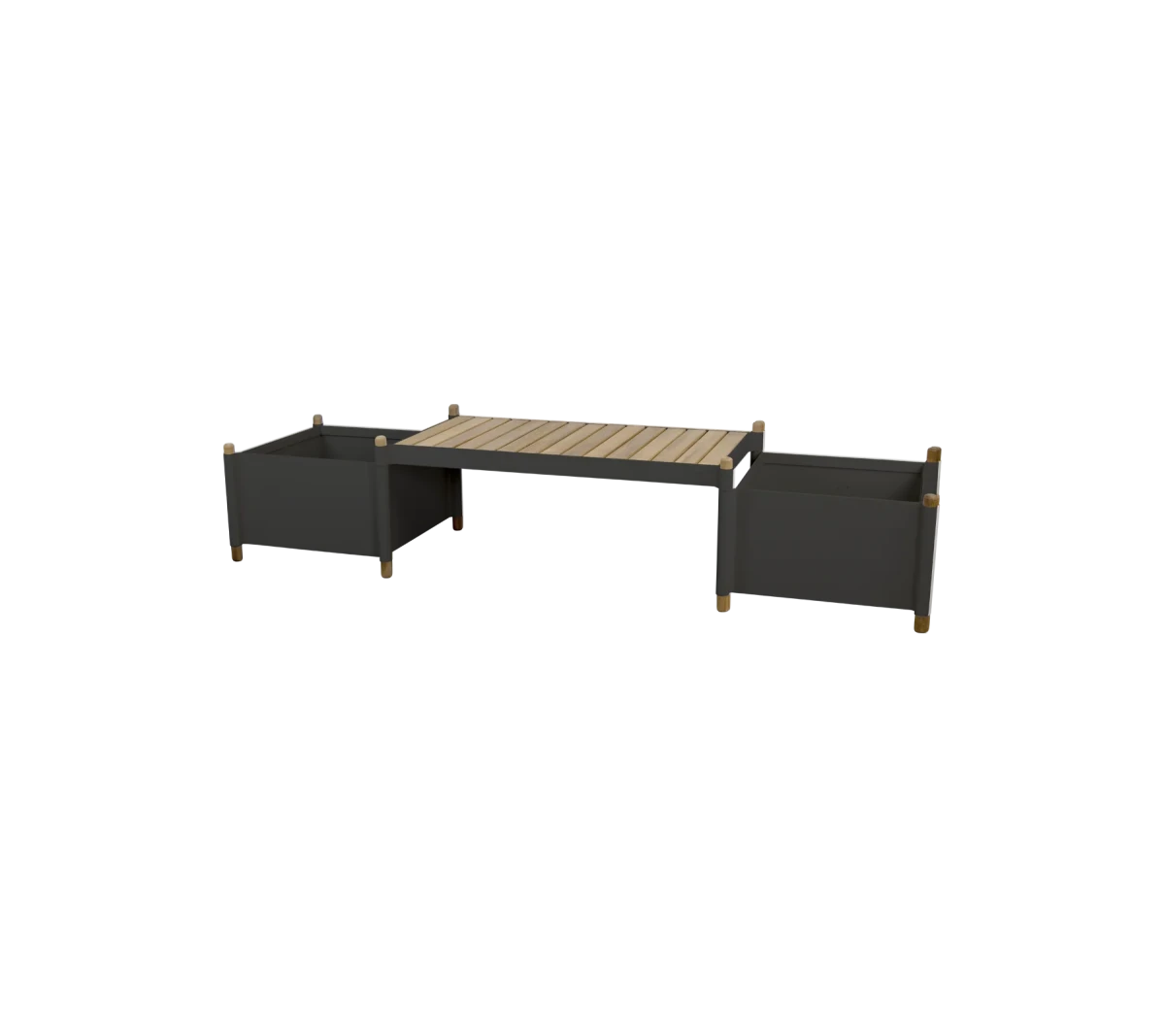 Sticks planter bench