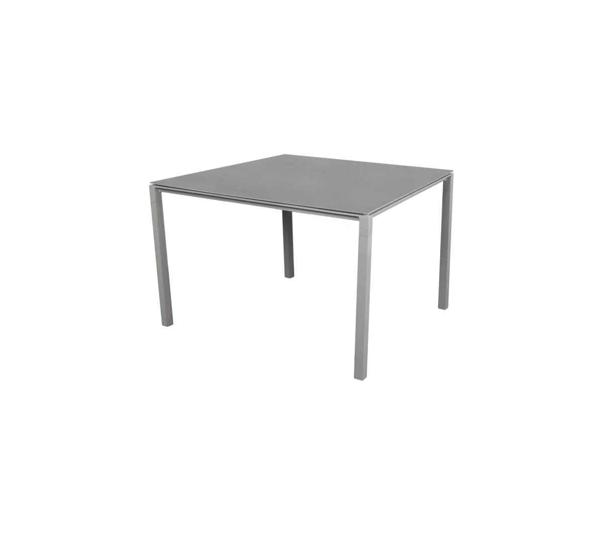 Pure dining table base, 100x100 cm