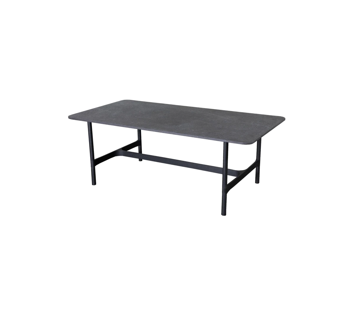 Twist coffee table base rect.