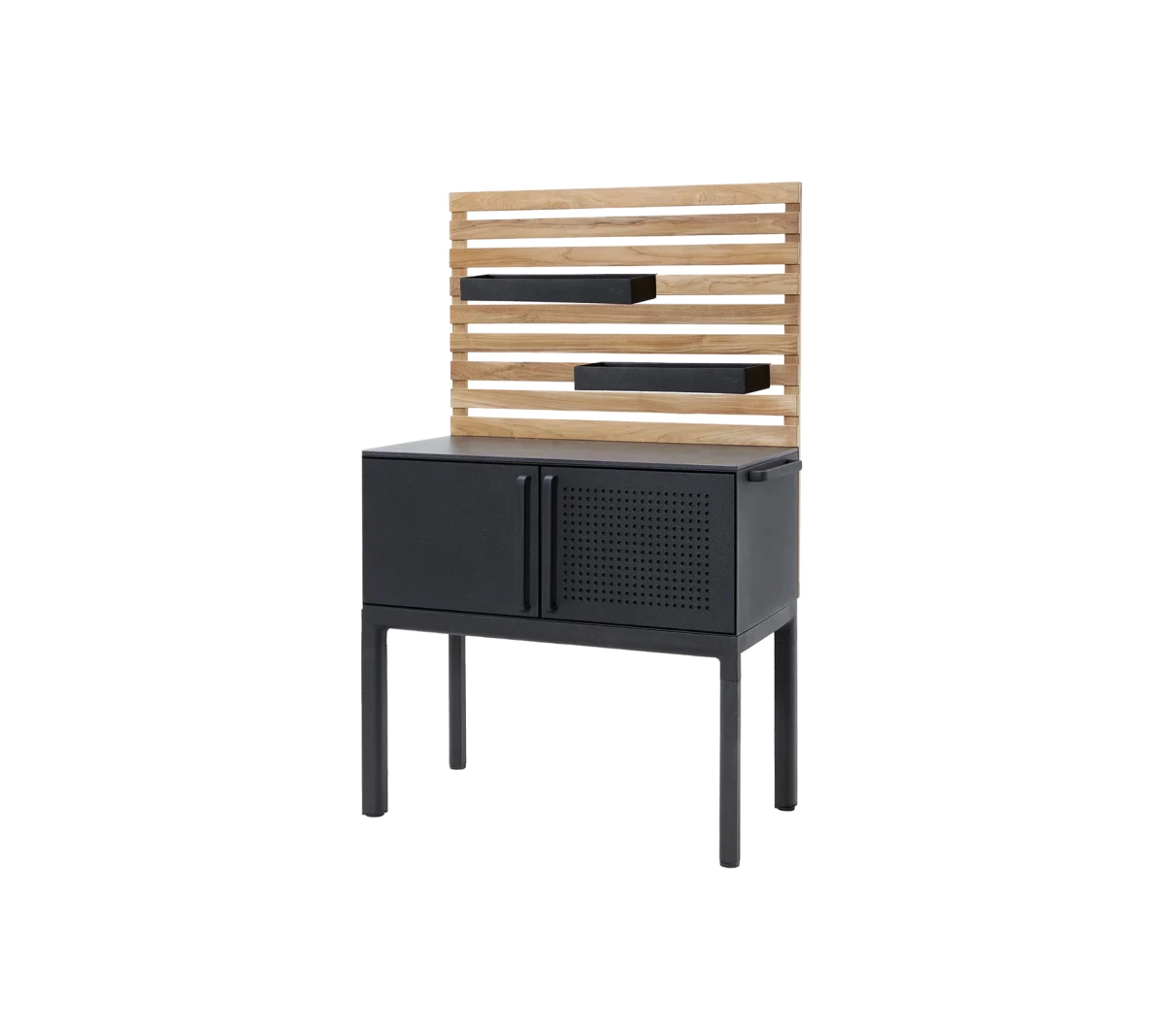 Drop kitchen single module incl. 2 shelves