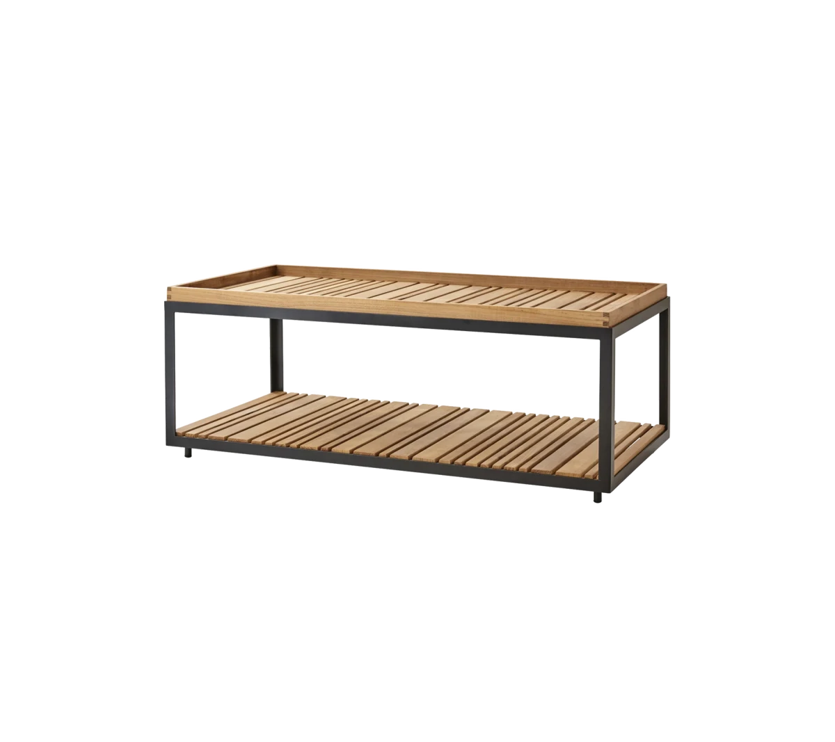 Level coffee table base rect.