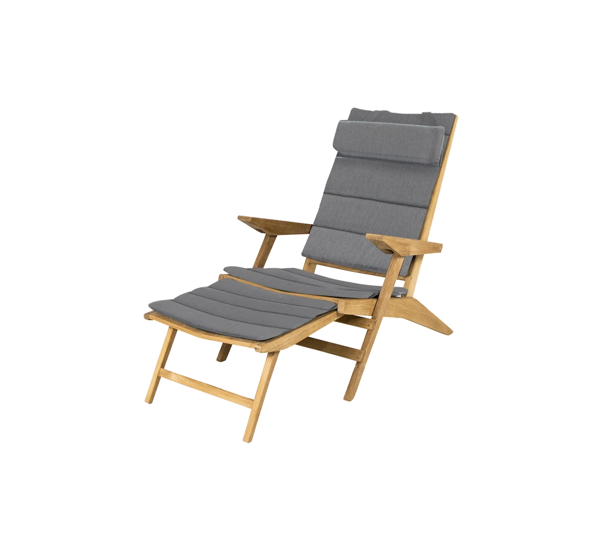Flip deck chair