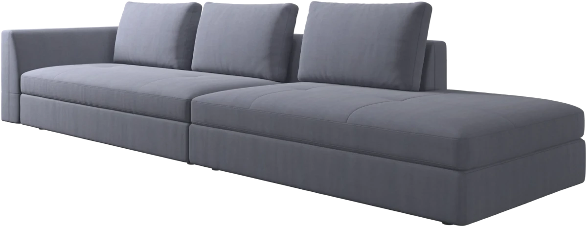 Bergamo sofa with lounging unit