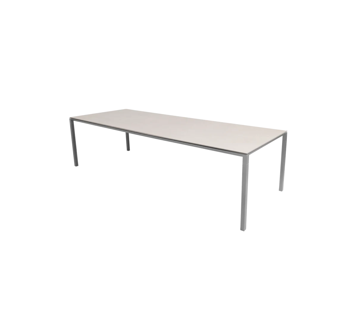 Pure dining table base, 280x100 cm