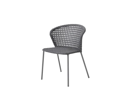 Lean chair, stackable