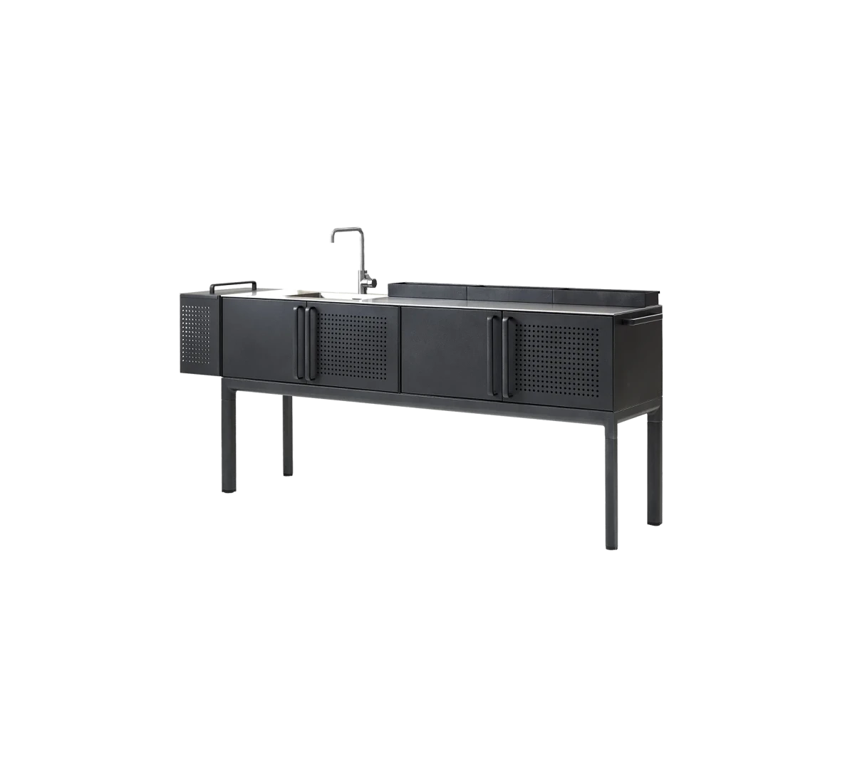Drop kitchen module incl. 3 shelves