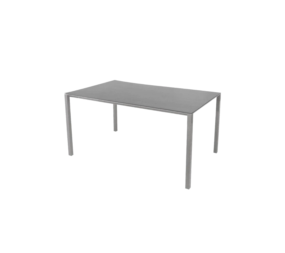 Pure dining table base, 150x90 cm