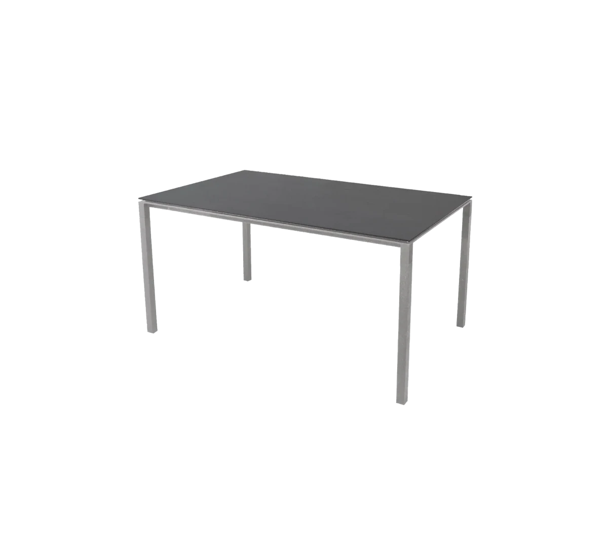 Pure dining table base, 150x90 cm