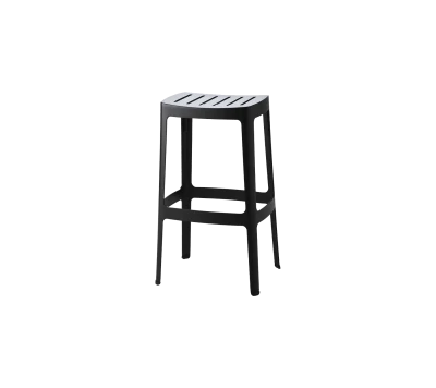 Cut bar chair, stackable