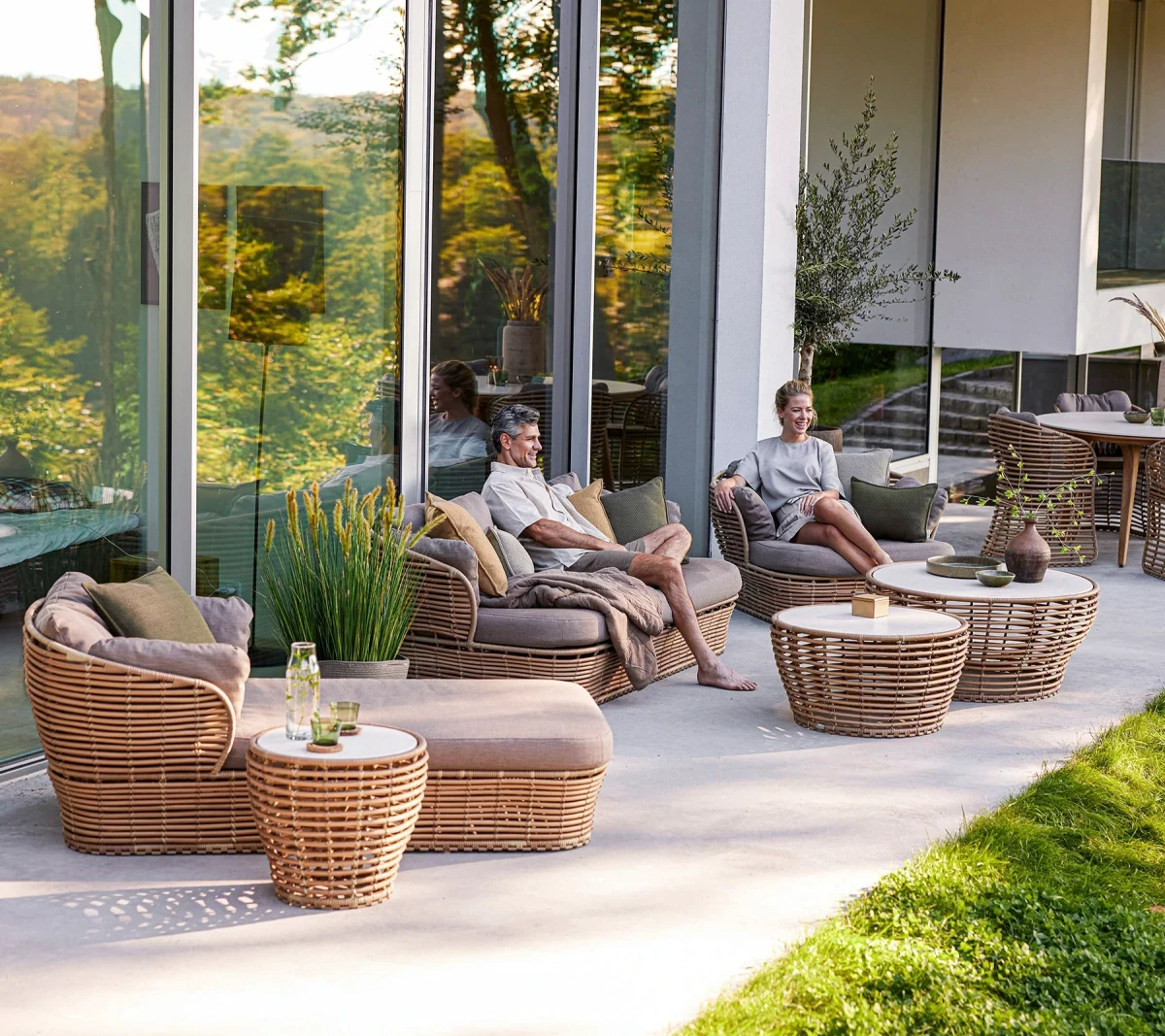 Basket daybed