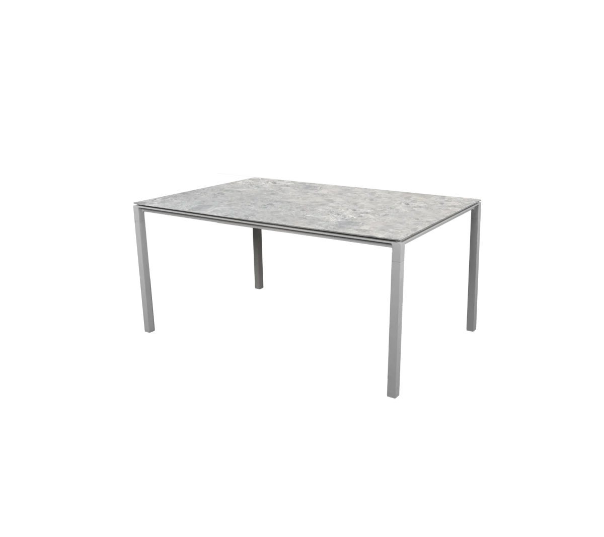 Pure dining table base, 150x90 cm
