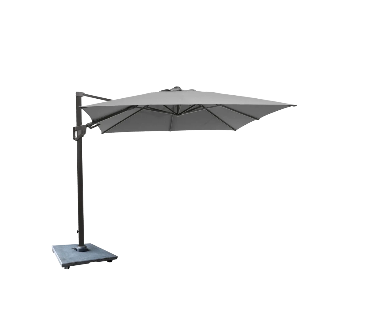 Hyde luxe tilt parasol, 3x3 m