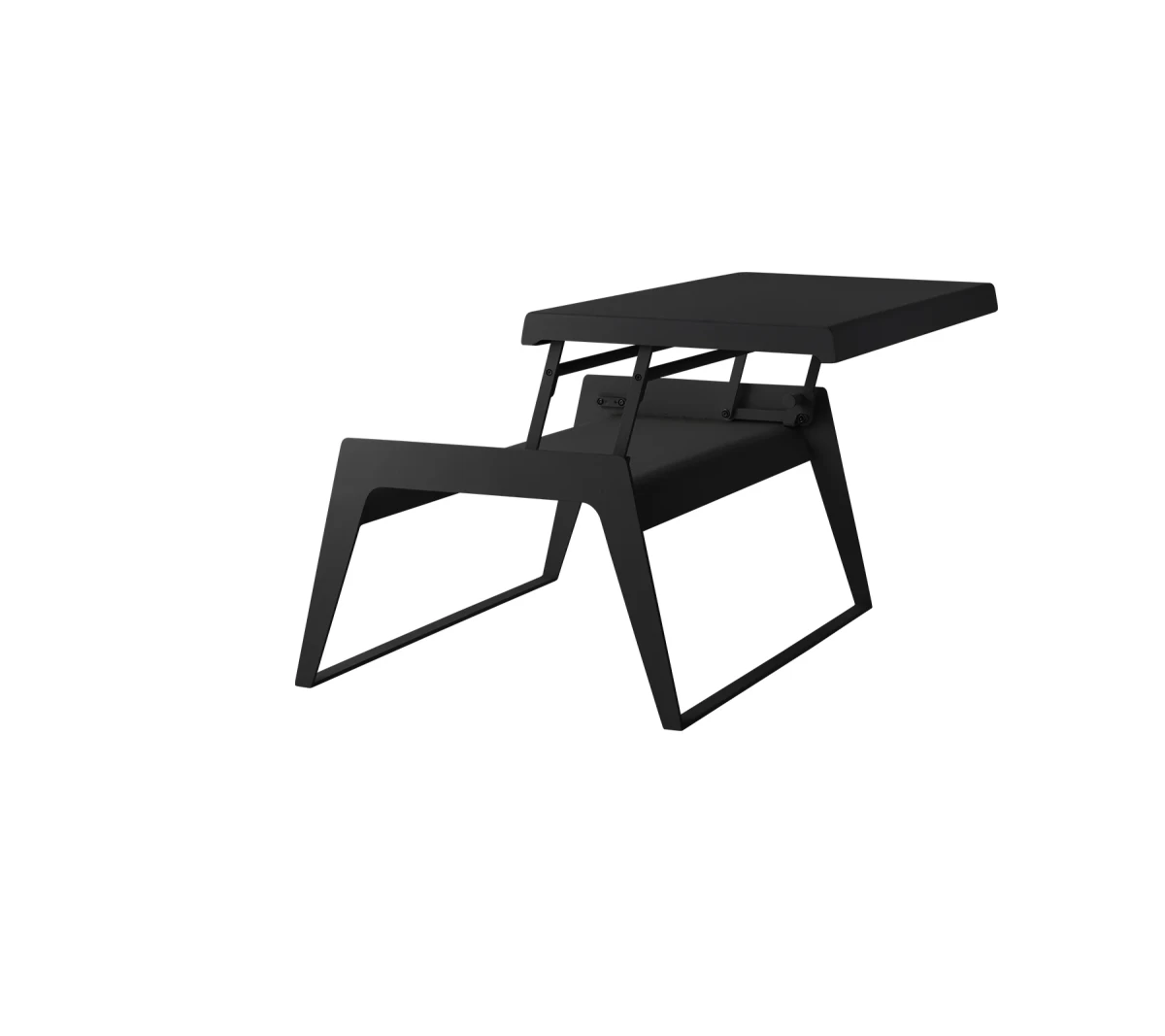Chill-out coffee table dual height single sided