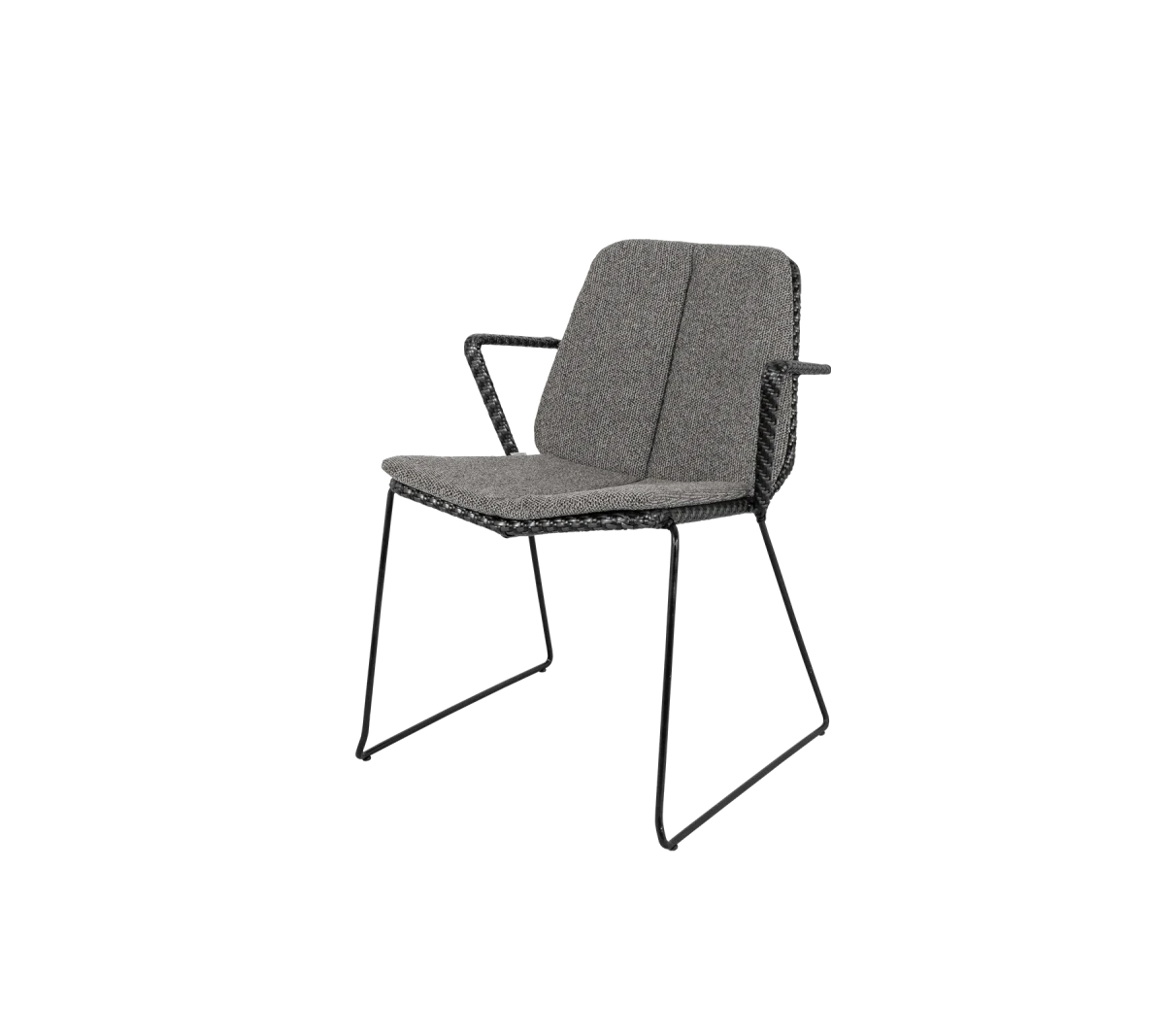 Vision armchair, stackable