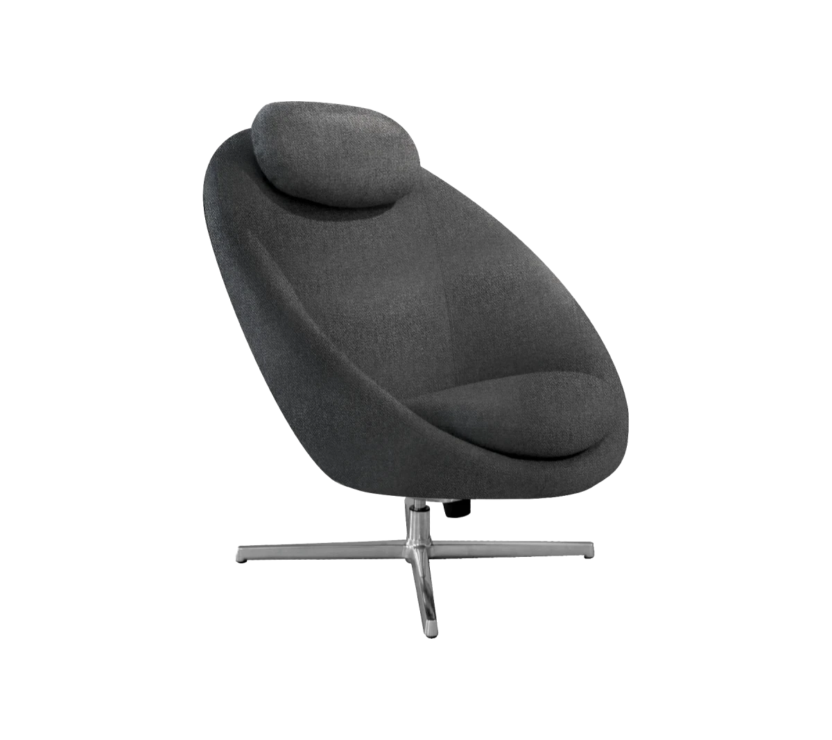 Pace lounge chair shell incl. neck cushion