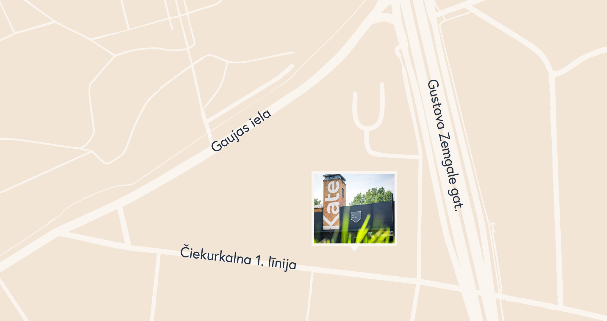 Kate furniture — showroom map