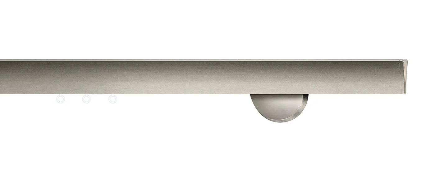 Brushed nickel