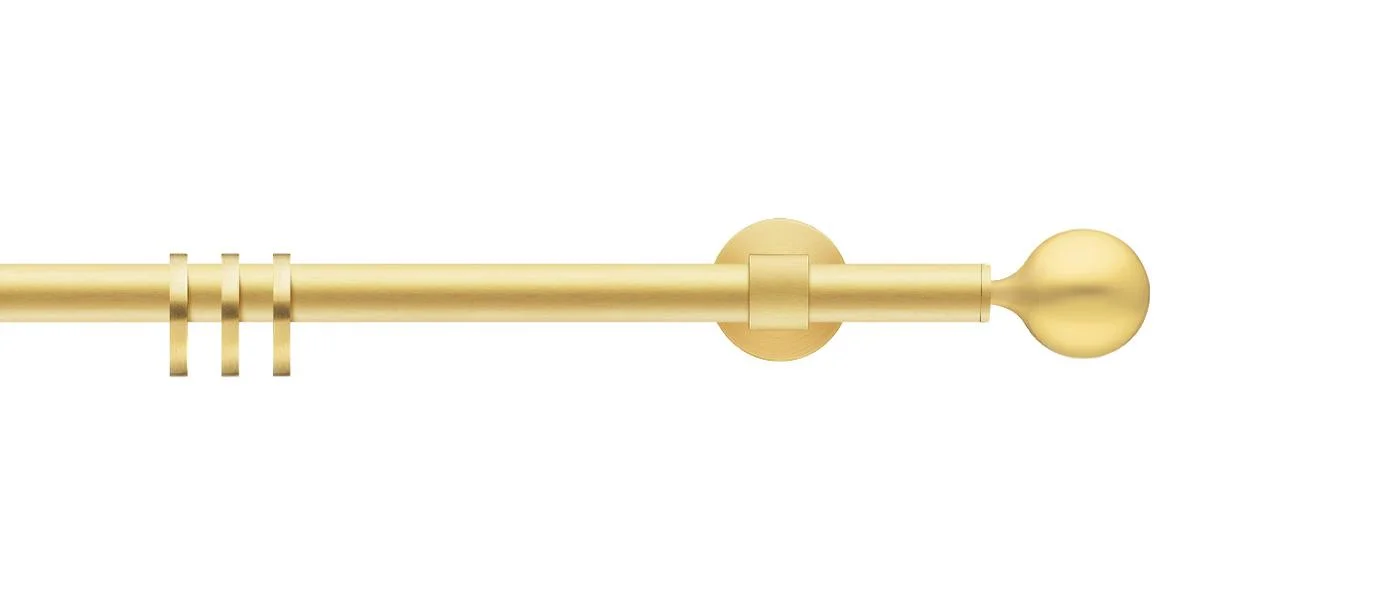 Brushed brass