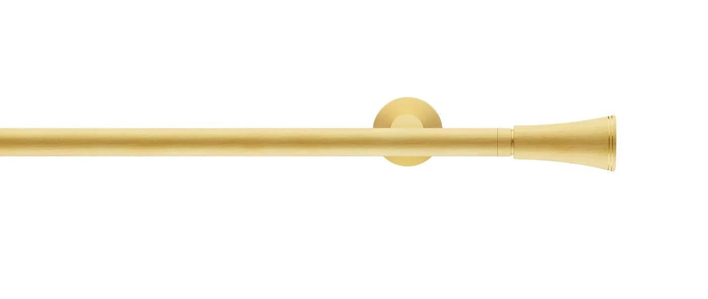 Brushed brass
