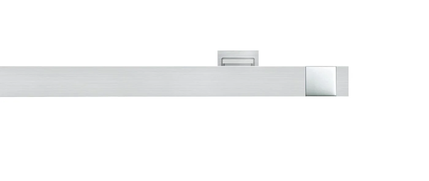 Aluminium / polished aluminium