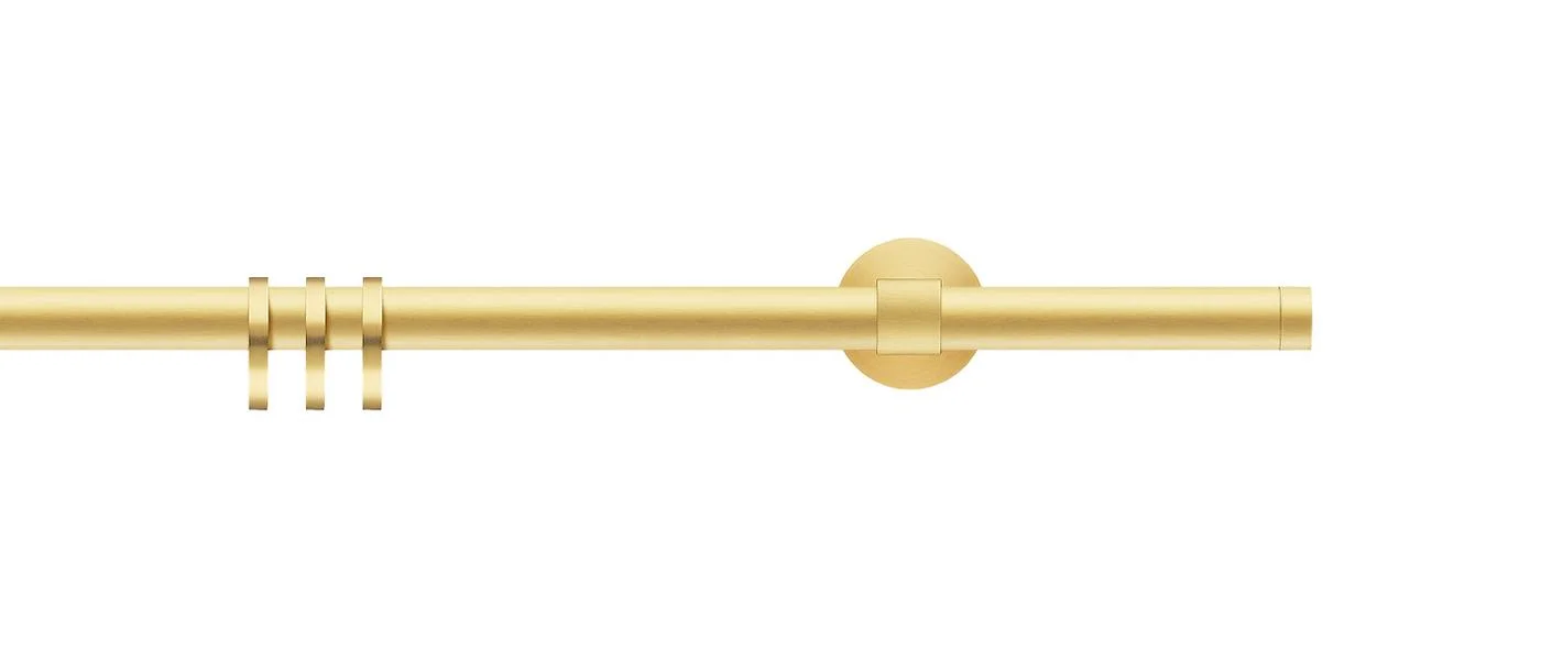 Brushed brass