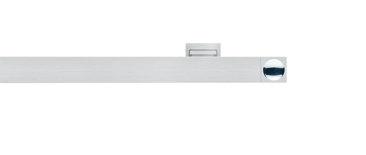 Aluminium / polished aluminium