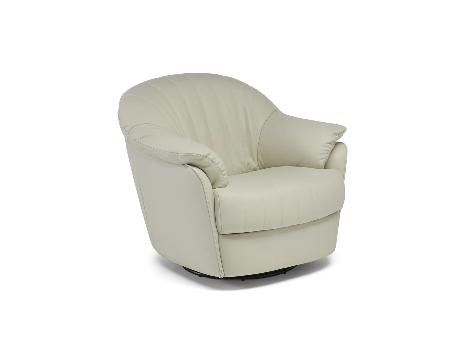 Armchair swivel - Leather