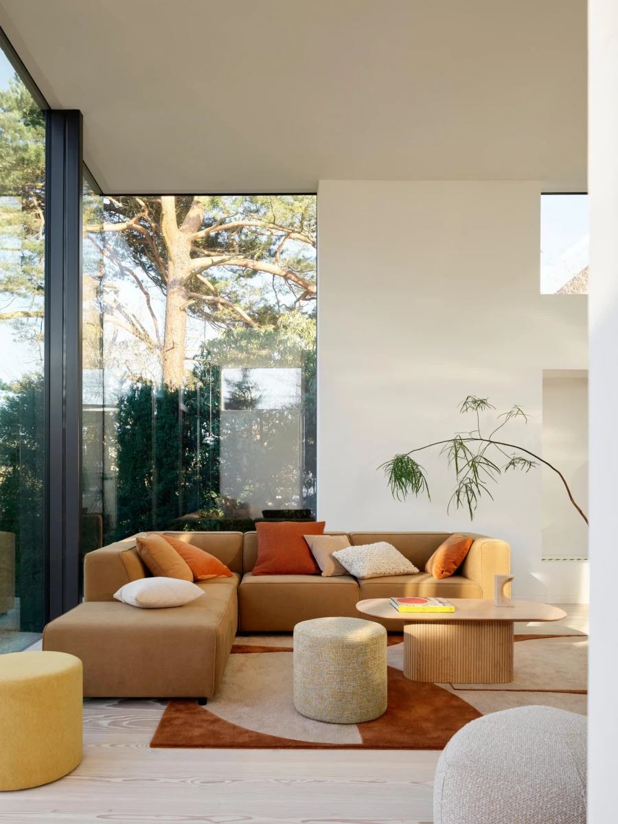 Carmo sofa with open end