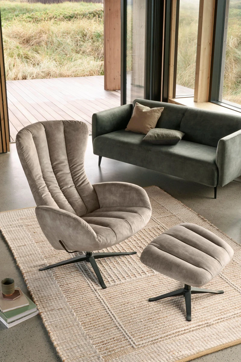 Tilburg recliner with swivel function