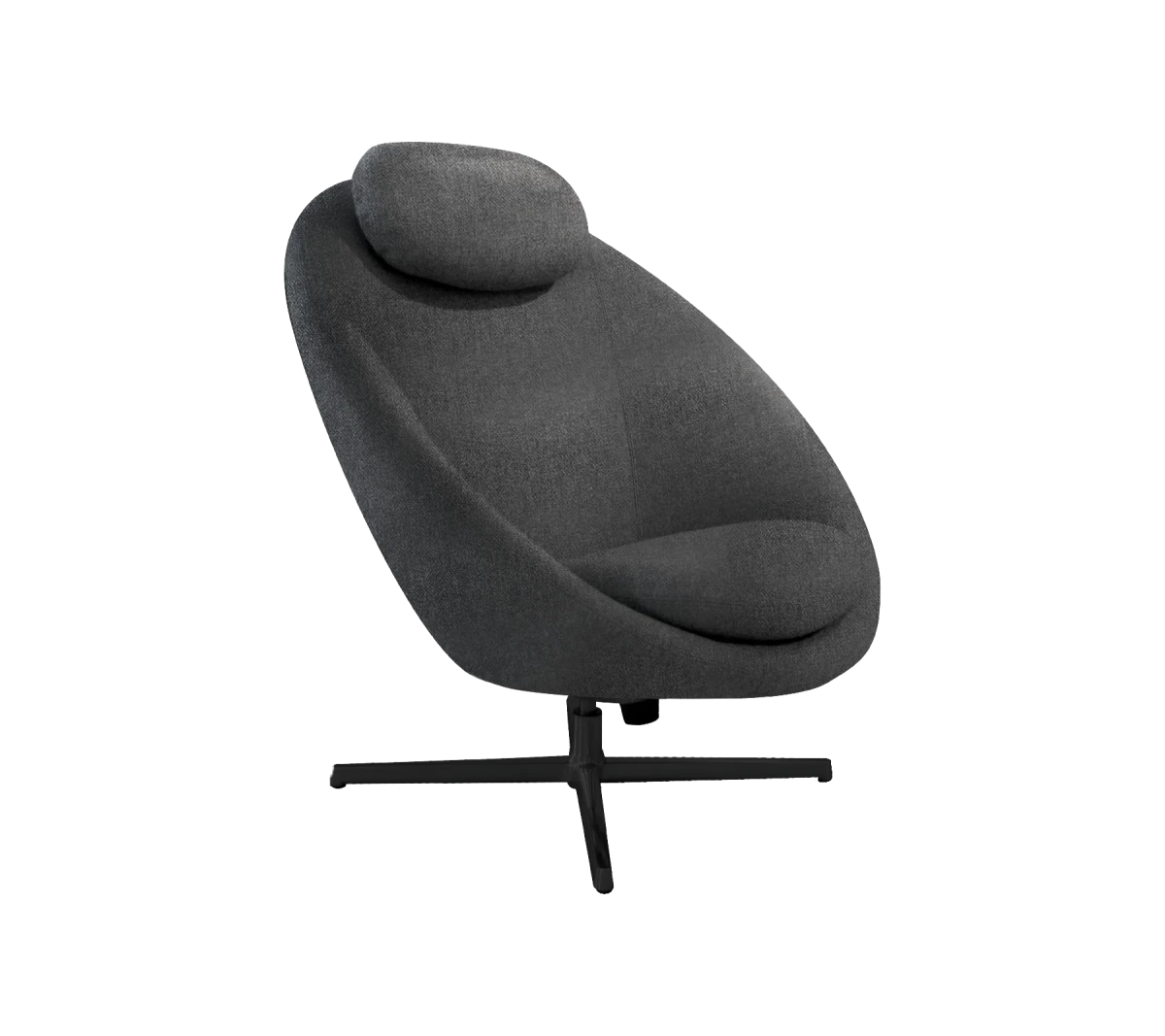 Pace lounge chair shell incl. neck cushion