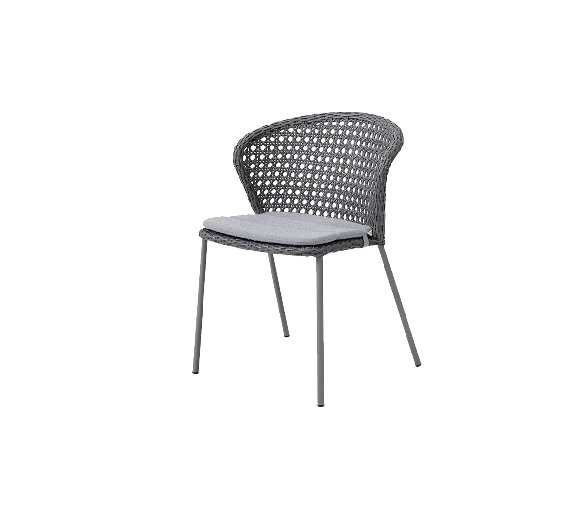 Lean chair, stackable