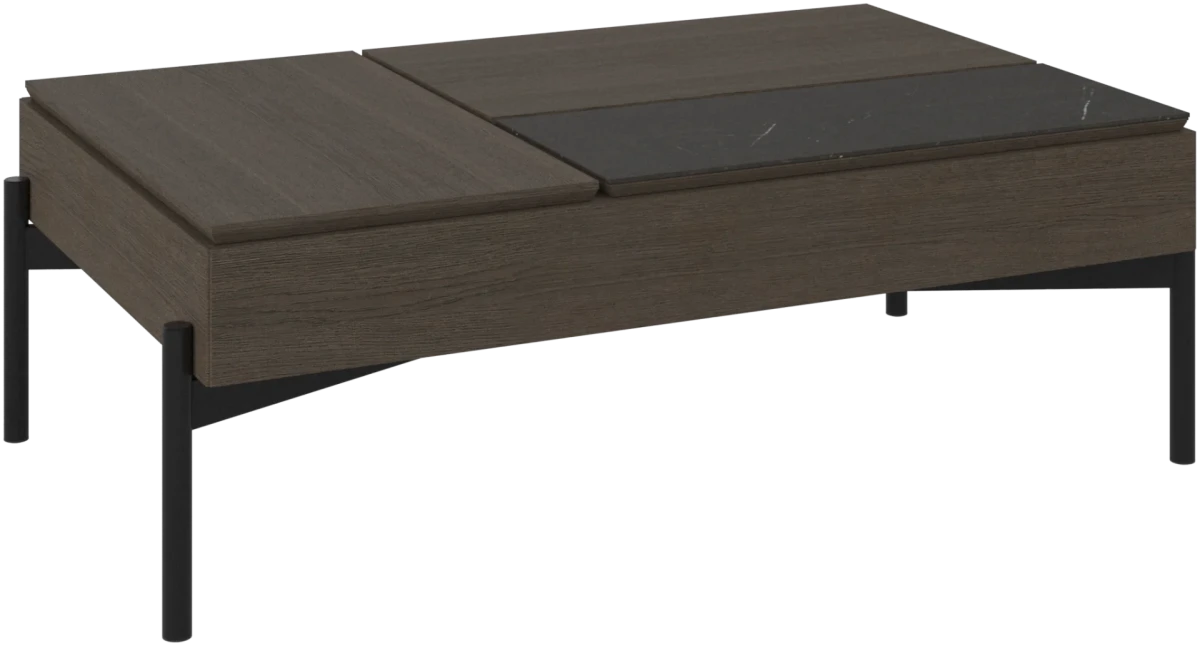 Chiva functional coffee table with storage