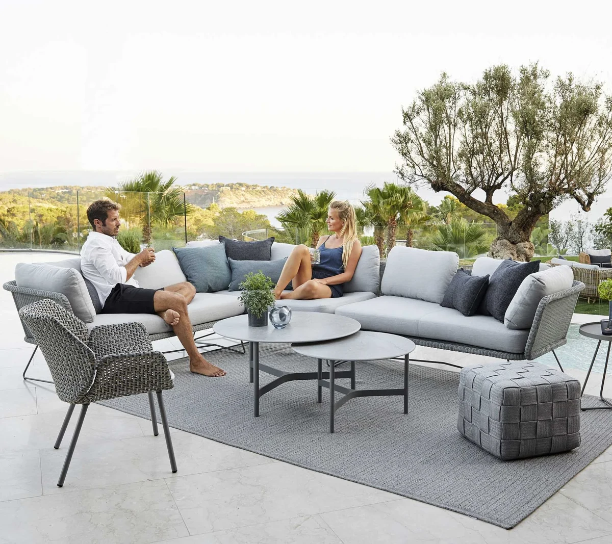 Horizon 2-seater sofa left module