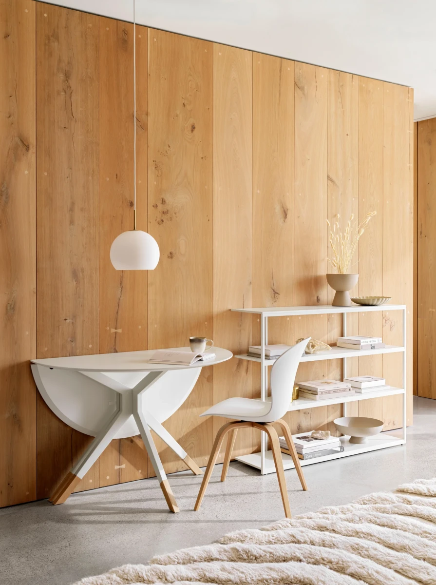 Bordeaux console table