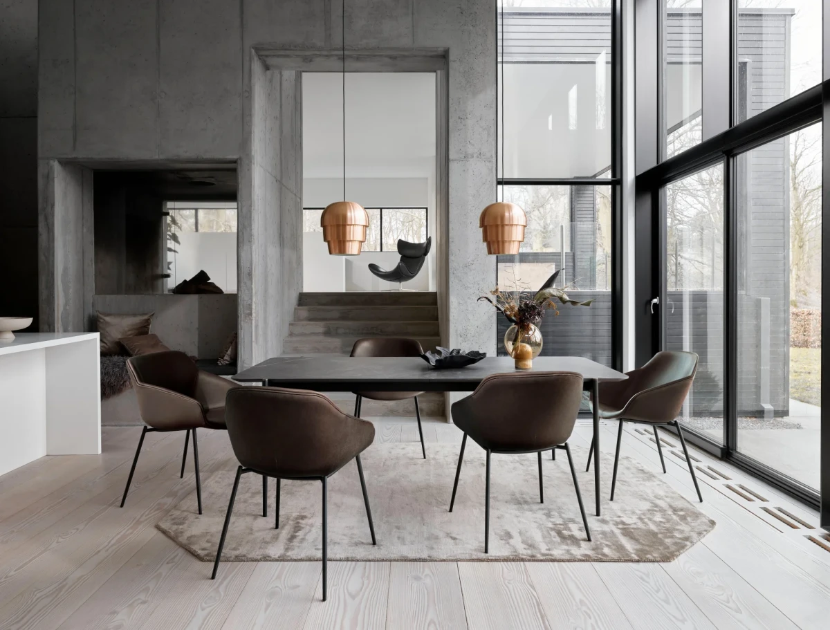 Vienna dining chair with swivel function