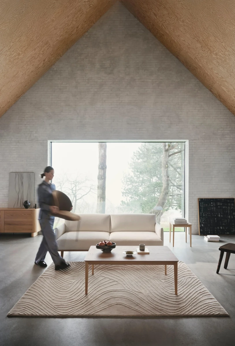 Aarhus sofa with chaise longue right