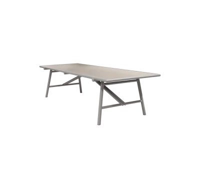 Sticks dining table base, 280x100 cm