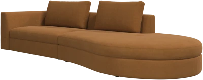 Bergamo 2.5 seater lounge sofa