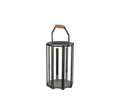Lightlux lantern w/teak handle small