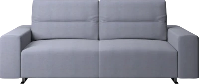 Hampton sofa with adjustable back and storage on the right side