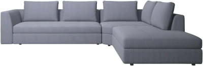 Bergamo corner sofa with lounging unit