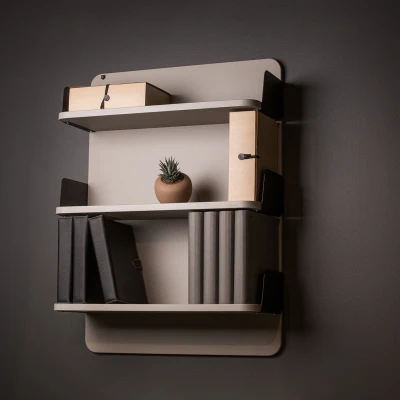 Wall panel shelf system