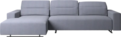 Hampton sofa with adjustable back and resting unit left side