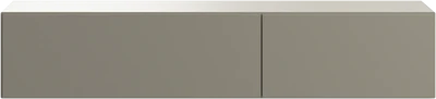 Lugano wall mounted cabinet with flip-up doors